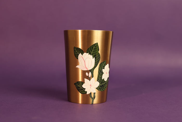 Chameli Kansa Jug and Glass set