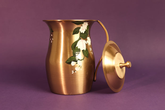 Chameli Kansa Jug and Glass set