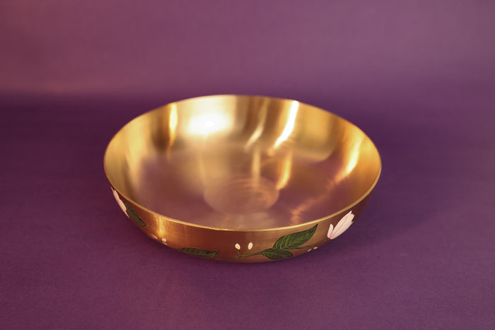 Chameli Kansa Serving Bowl Large