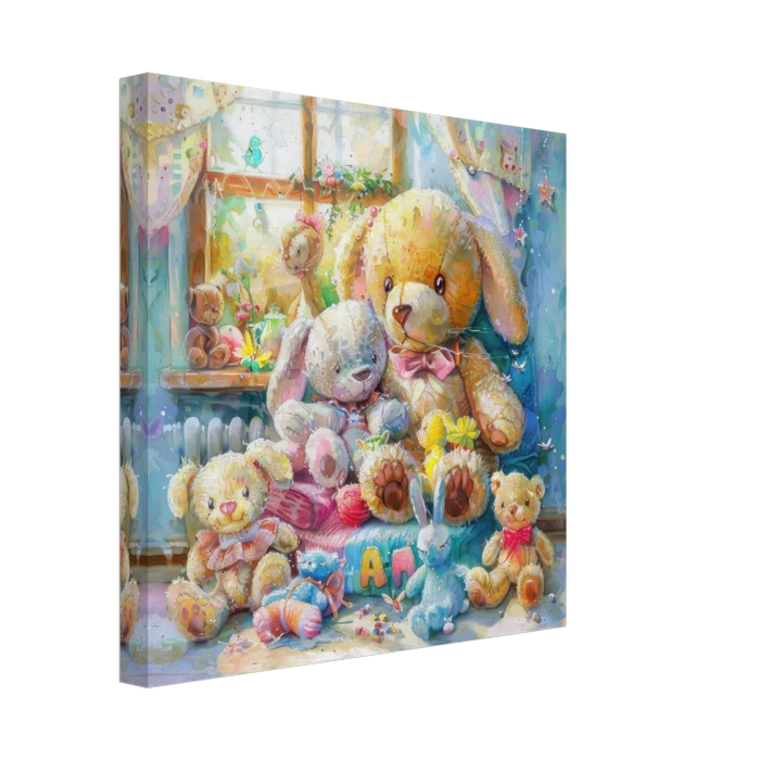 Children Kids Room Art Cozy Cuddle Bears - Shop Ai Art WebShop - Digital Art online Store