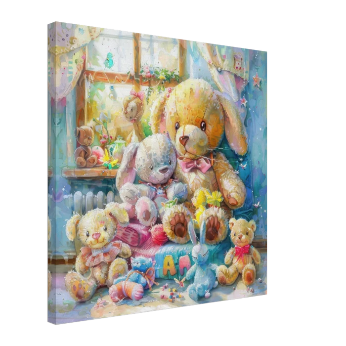 Children Kids Room Art Cozy Cuddle Bears - Shop Ai Art WebShop - Digital Art online Store