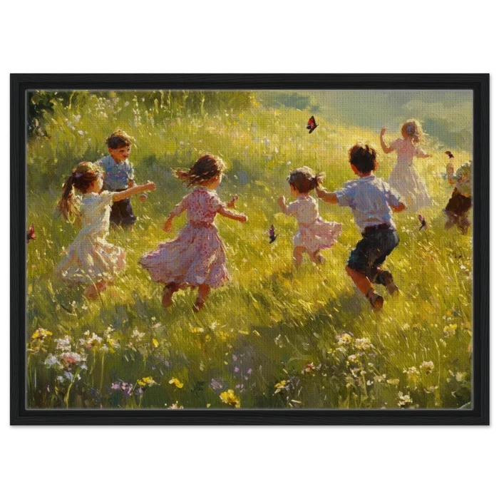 50x70 cm / 20x28″ / Framed Canvas