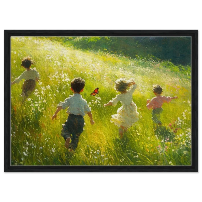 Framed Canvas / 50x70 cm / 20x28″ / -