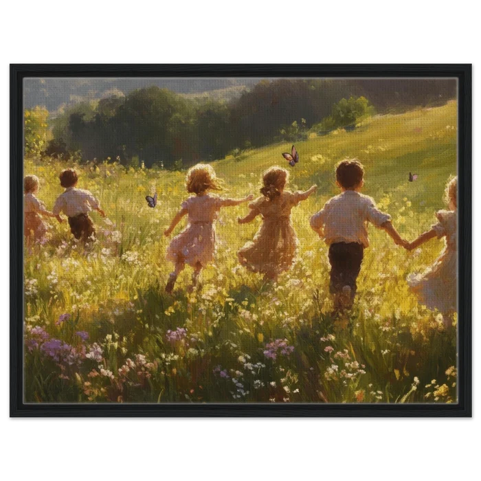 Framed Canvas / 60x80 cm / 24x32″ / -
