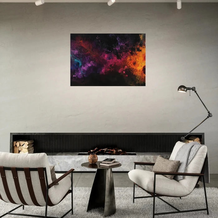 Chromatic Abyss A dark infinite void punctured 2 - Shop Ai Art WebShop - Digital Art online Store