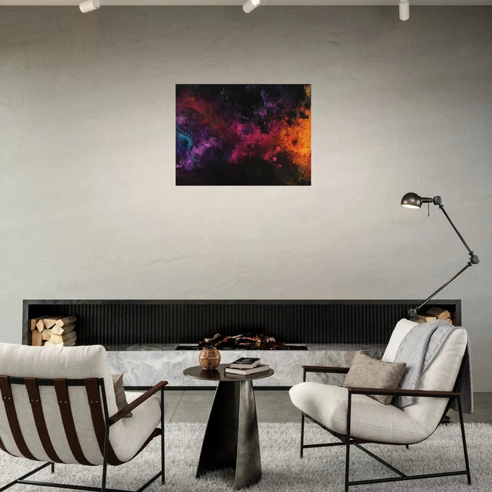 Chromatic Abyss A dark infinite void punctured 2 - Shop Ai Art WebShop - Digital Art online Store