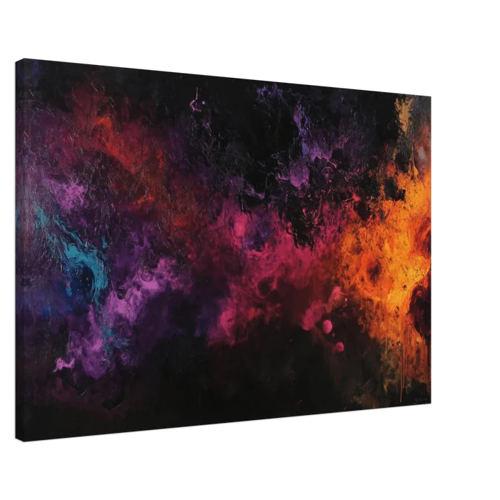 Chromatic Abyss A dark infinite void punctured 2 - Shop Ai Art WebShop - Digital Art online Store