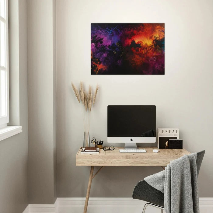 Chromatic Abyss A dark infinite void punctured 3 - Shop Ai Art WebShop - Digital Art online Store