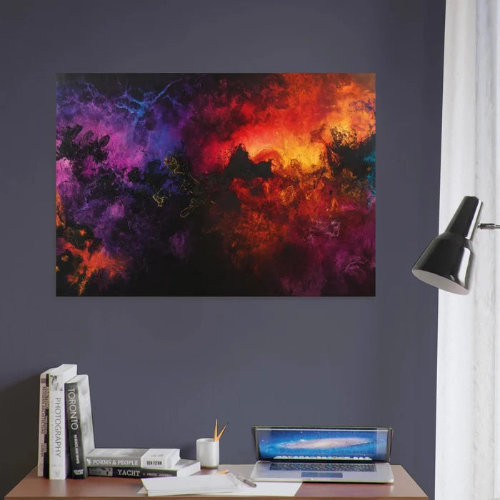 Chromatic Abyss A dark infinite void punctured 3 - Shop Ai Art WebShop - Digital Art online Store