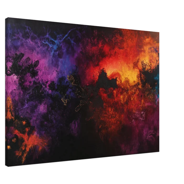 Chromatic Abyss A dark infinite void punctured 3 - Shop Ai Art WebShop - Digital Art online Store