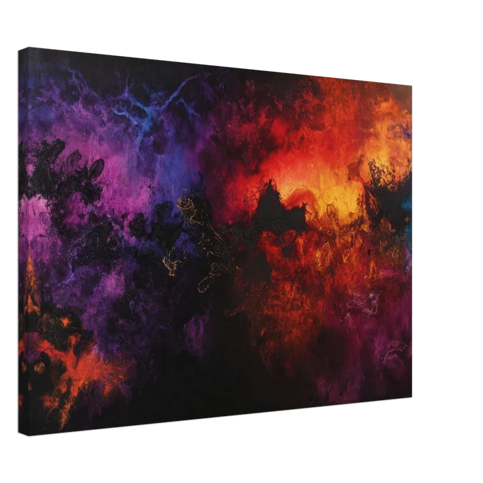Chromatic Abyss A dark infinite void punctured 3 - Shop Ai Art WebShop - Digital Art online Store
