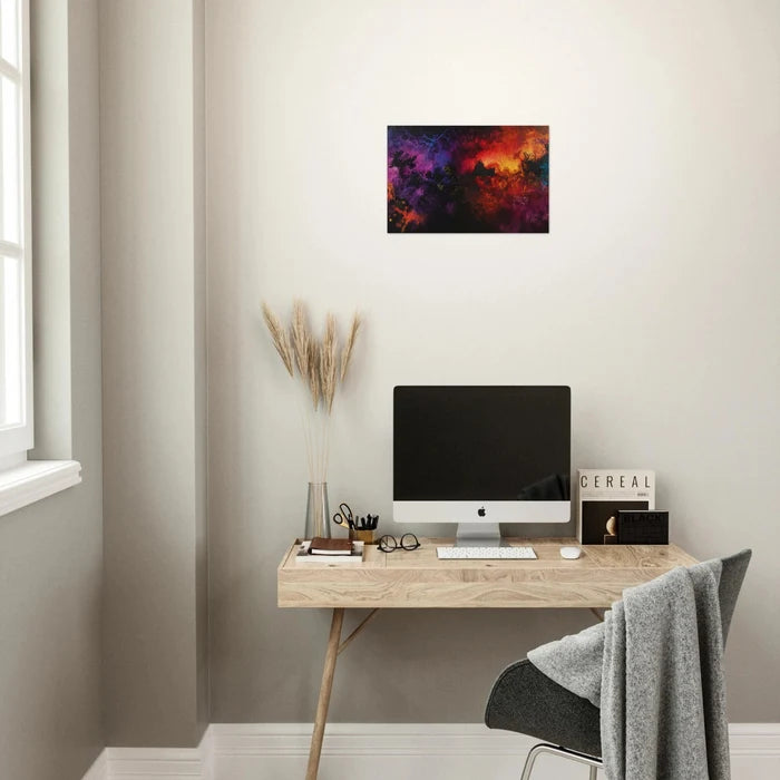 Chromatic Abyss A dark infinite void punctured 3 - Shop Ai Art WebShop - Digital Art online Store
