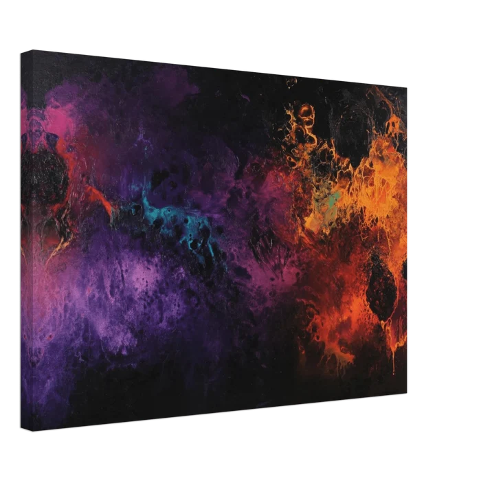 Chromatic Abyss A dark infinite void punctured 4 - Shop Ai Art WebShop - Digital Art online Store