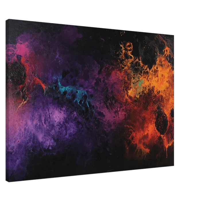 Chromatic Abyss A dark infinite void punctured 4 - Shop Ai Art WebShop - Digital Art online Store