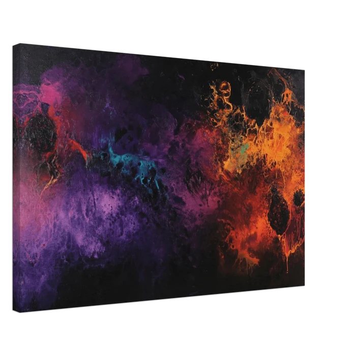 Chromatic Abyss A dark infinite void punctured 4 - Shop Ai Art WebShop - Digital Art online Store