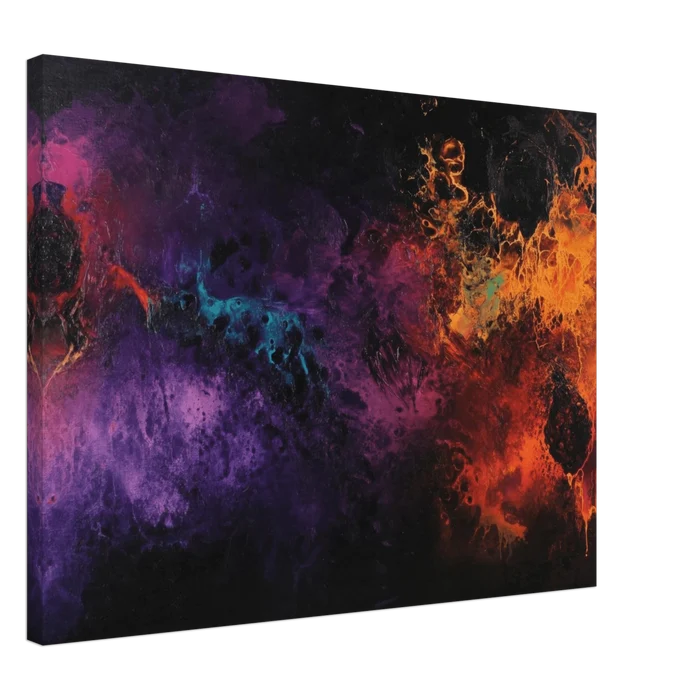 Chromatic Abyss A dark infinite void punctured 4 - Shop Ai Art WebShop - Digital Art online Store