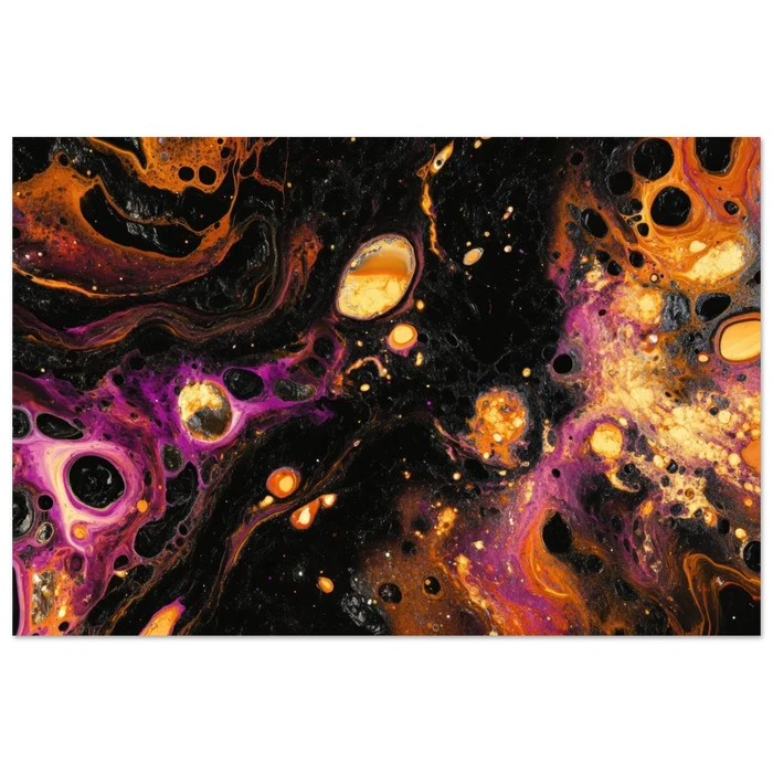 Chromatic Abyss A dark infinite void punctured 7 - Shop Ai Art WebShop - Digital Art online Store
