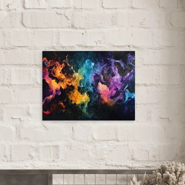 Chromatic Abyss A dark infinite void punctured - Shop Ai Art WebShop - Digital Art online Store