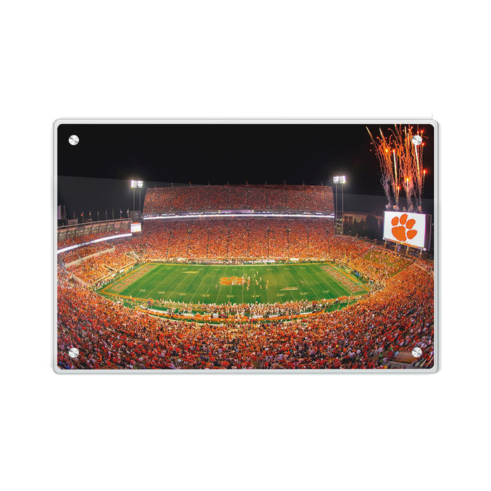 Clemson Tigers - Clemson Memorial Stadium - College Wall Art #Acrylic