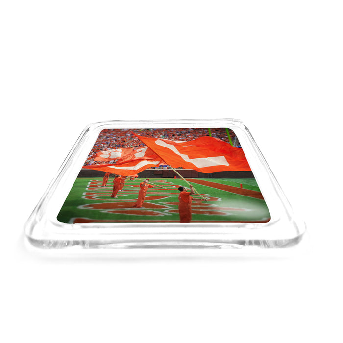 Clemson Tigers - Clemson Score! Acrylic Drink Coaster