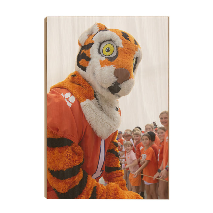 Clemson Tigers - The Tiger - College Wall Art #Wood