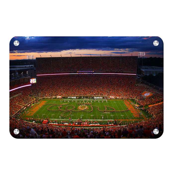 Clemson Tigers - Tigers in Death Valley - College Wall Art #Metal