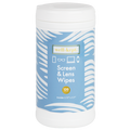 Blue wave print Well-Kept screen and lens wipes canister, 120-count, product cutout
