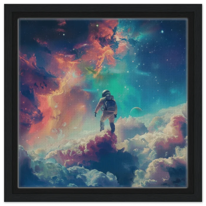 Framed Canvas / 30x30 cm / 12x12″ / -