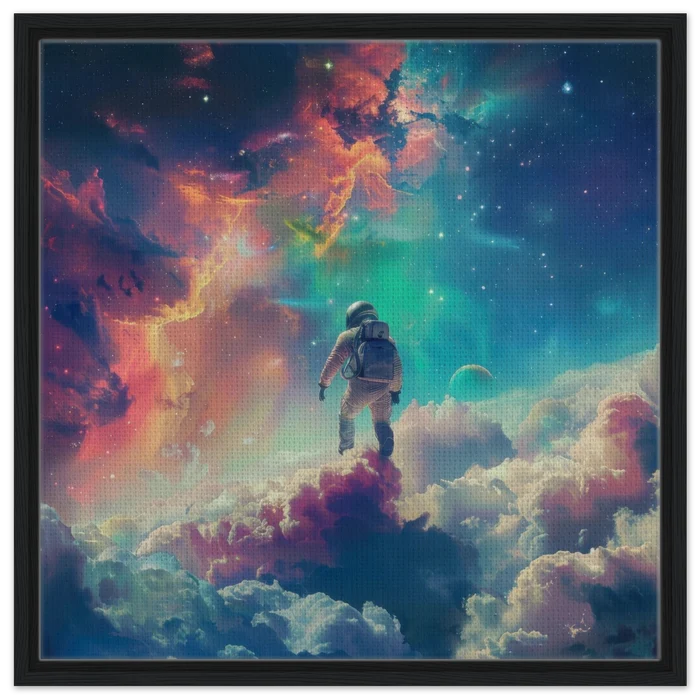 Dreaming being an Astronaut Spacefloater - Shop Ai Art WebShop - Digital Art online Store