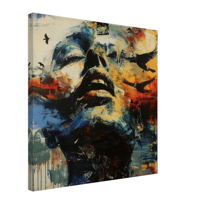 Canvas / 60x60 cm / 24x24″ / Thick