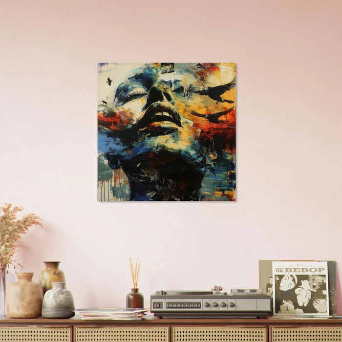 Expresionism man ruling the world according to a 4 - Shop Ai Art WebShop - Digital Art online Store