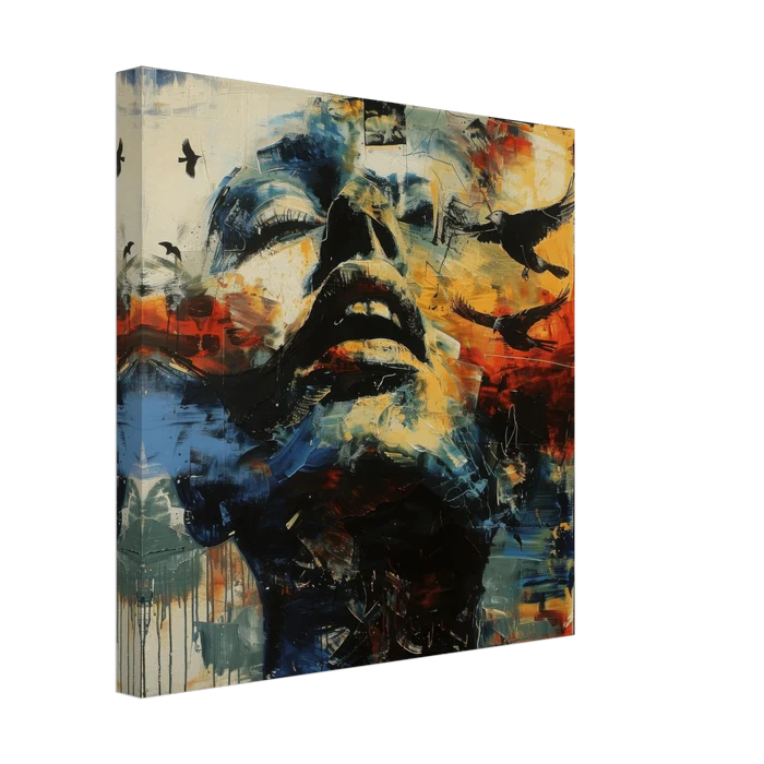 Expresionism man ruling the world according to a 4 - Shop Ai Art WebShop - Digital Art online Store