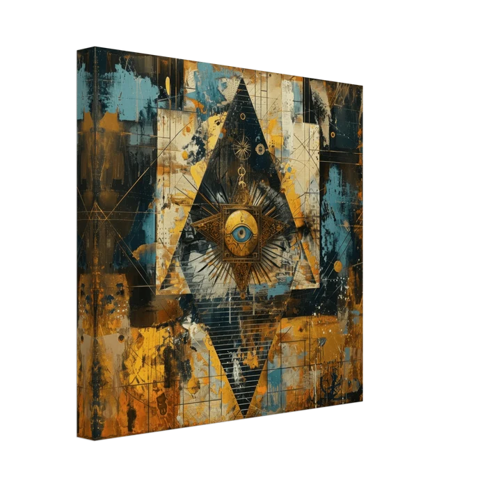 Eye of horus abstract style 2 - Shop Ai Art WebShop - Digital Art online Store