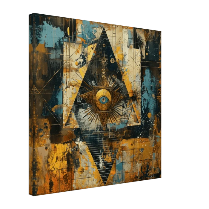 Canvas / 60x60 cm / 24x24″ / Thick