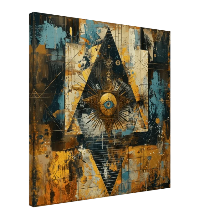 Eye of horus abstract style 2 - Shop Ai Art WebShop - Digital Art online Store