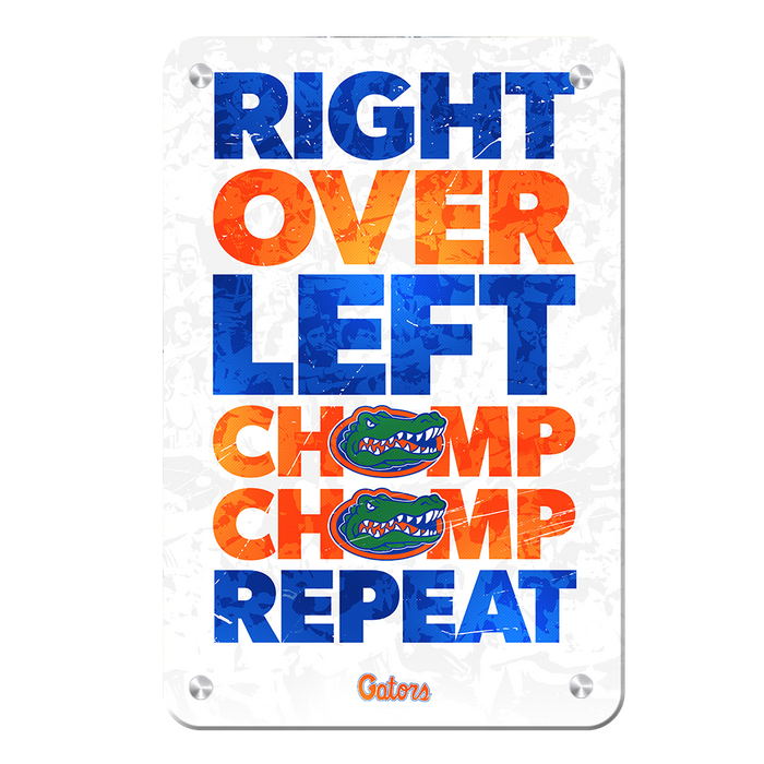 Florida Gators - Chomp Chomp - College Wall Art #Metal