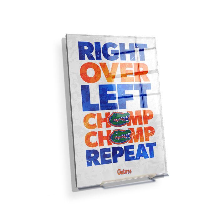 Florida Gators - Chomp Chomp - College Wall Art #Acrylic Mini