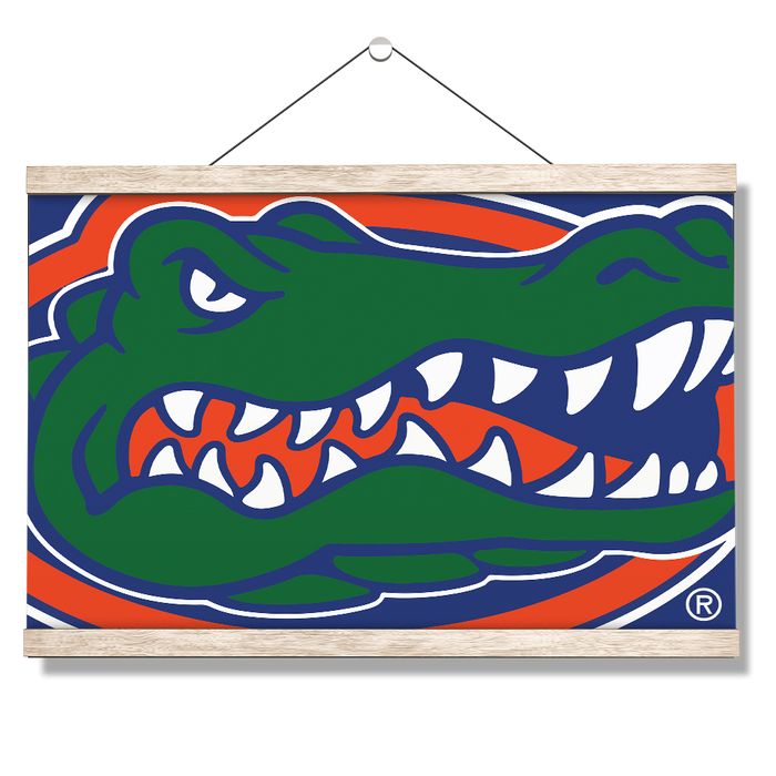 Florida Gators - Gator - College Wall Art #Hanging Canvas