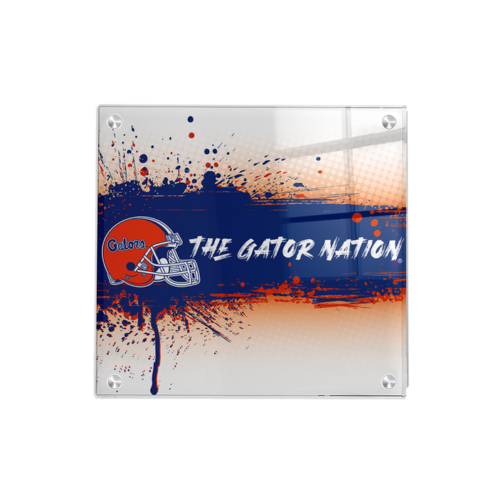 Florida Gators - The Gator Nation - College Wall Art #Acrylic