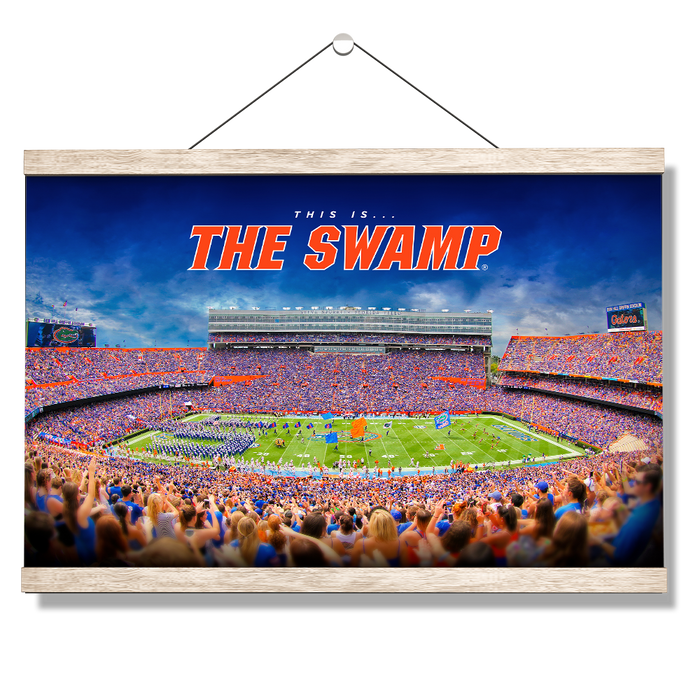 Florida Gators - The Swamp - College Wall Art #Hanging Canvas