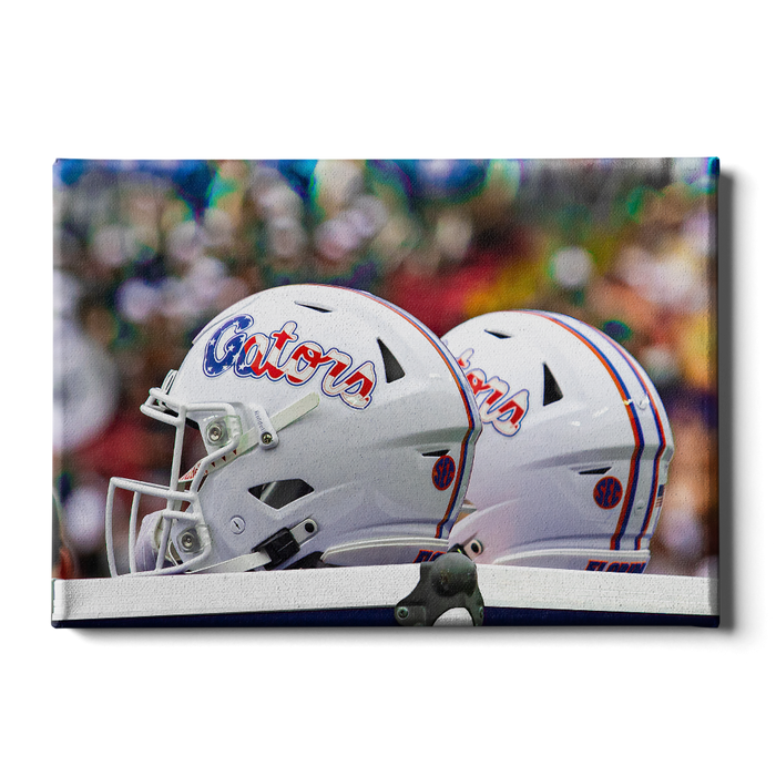 Florida Gators - USA Helmets - College Wall Art #Canvas