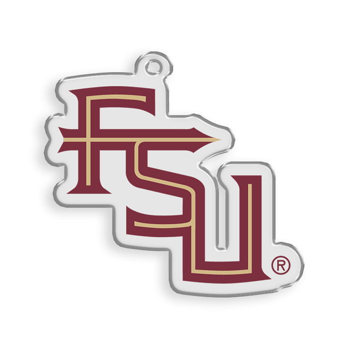 Florida State Seminoles - FSU Logo Dimensional Ornament & Bag Tag