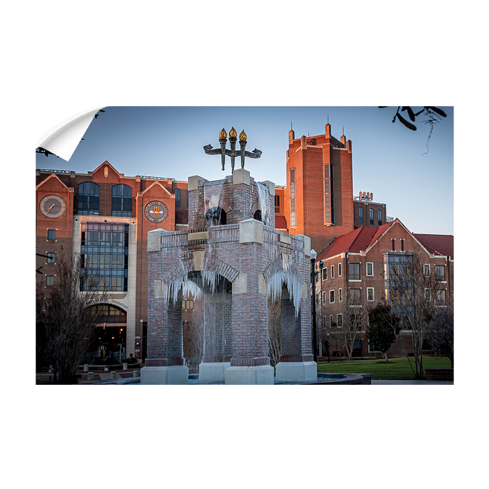 Florida State Seminoles - Tallahassee Winter - College Wall Art #Wall Decal