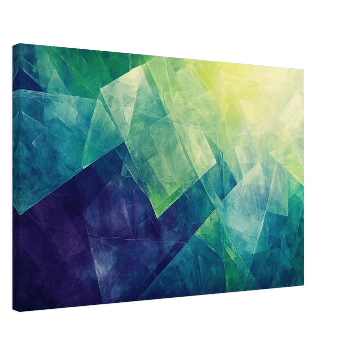 Fractured Realities Shattered geometric patterns - Shop Ai Art WebShop - Digital Art online Store