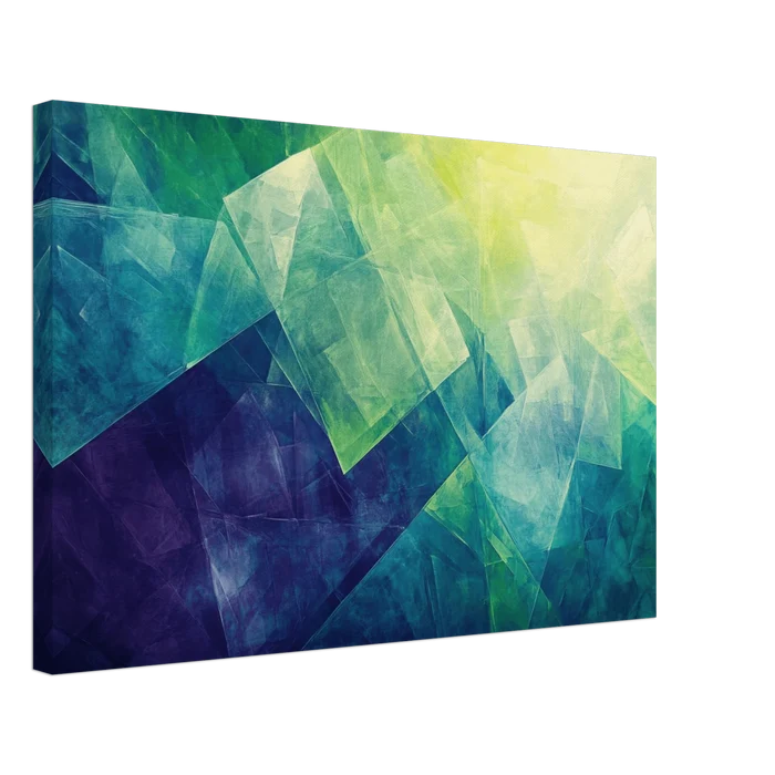 Fractured Realities Shattered geometric patterns - Shop Ai Art WebShop - Digital Art online Store