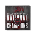 Georgia Bulldogs - Back-to-Back National Champions - College Wall Art #Canvas