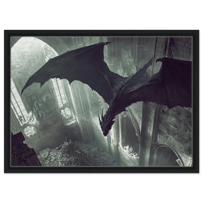 Framed Canvas / 50x70 cm / 20x28″ / -