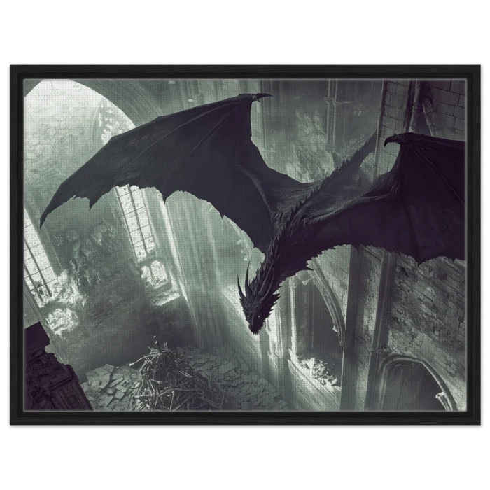 Framed Canvas / 60x80 cm / 24x32″ / -