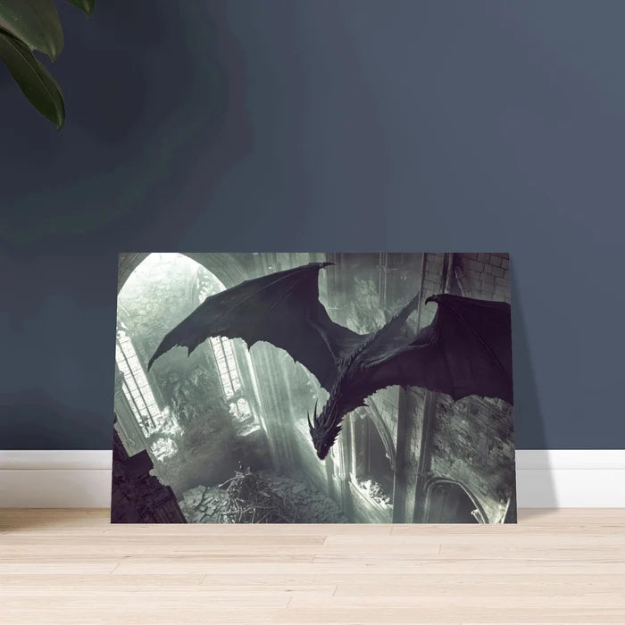 Gothic Shadow Dragons Lair Gothic Dramatic High 2 - Shop Ai Art WebShop - Digital Art online Store