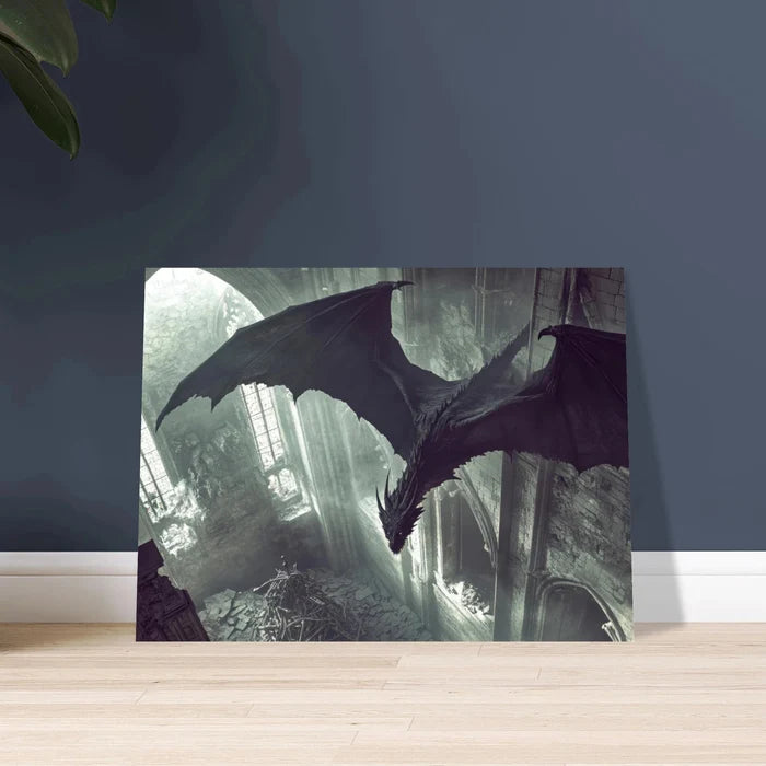 Gothic Shadow Dragons Lair Gothic Dramatic High 2 - Shop Ai Art WebShop - Digital Art online Store